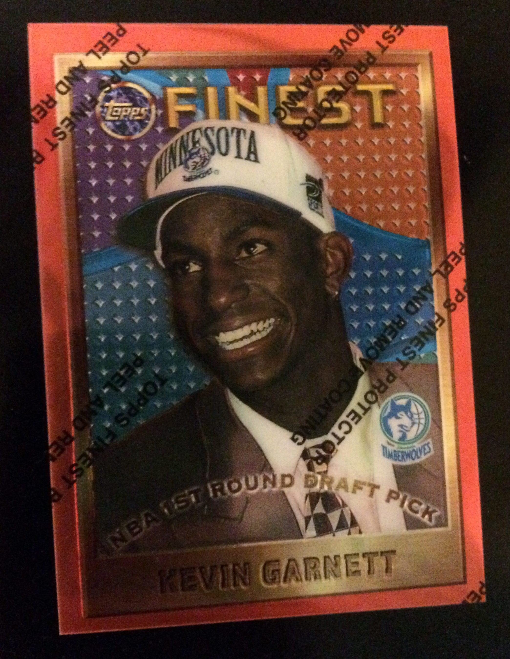 1995-96 Topps Stadium Club - NBA Draft Picks #5 - Kevin Garnett