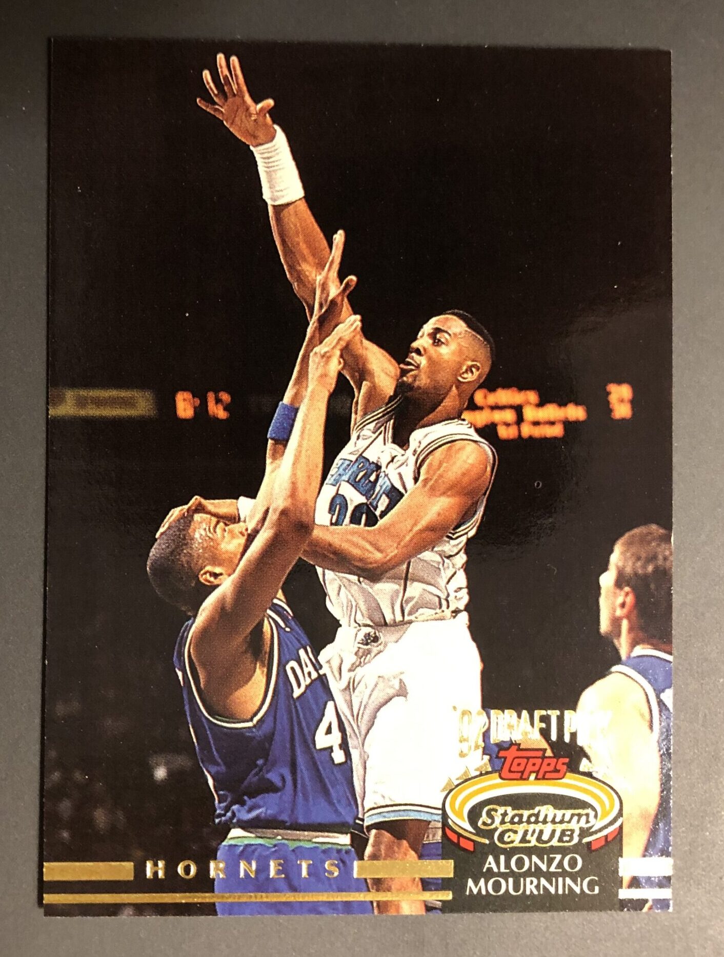 1992-93 Stadium Club #297 Alonzo Mourning Rookie – Cataloged Clutter