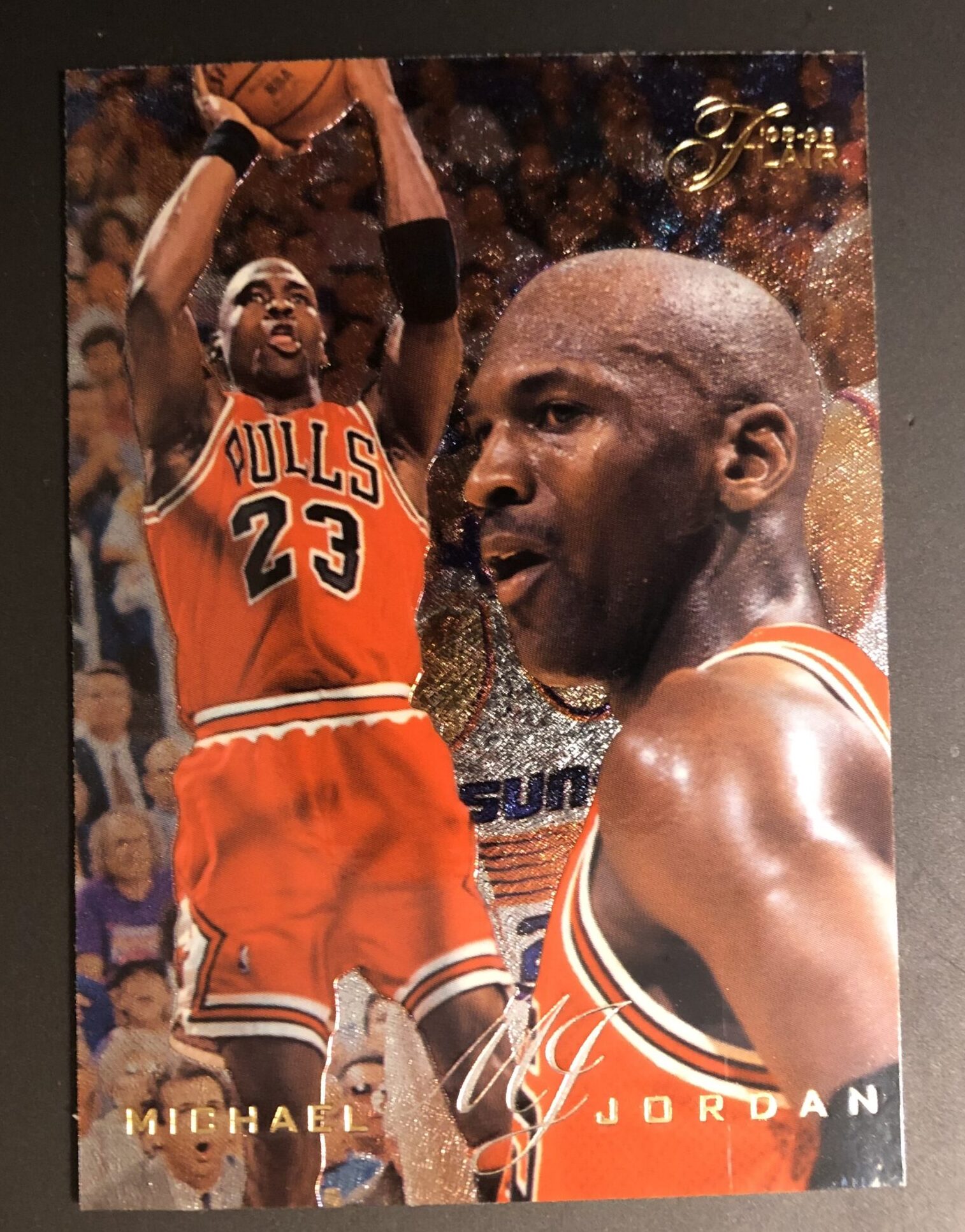 Lot Of 3, hot 1994-95 Flair Basketball Series 2! Michael Jordan 45 Jersey Rookies!