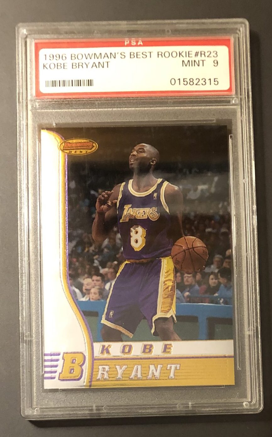 1996-97 Bowman's Best #R23 Kobe Bryant Rookie – Cataloged Clutter